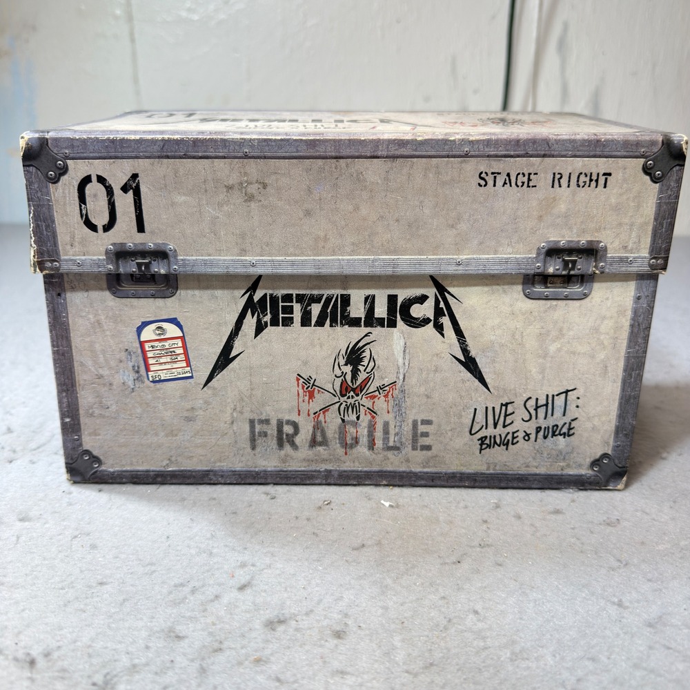 Metallica Live Shit Binge & Purge Box Set 1993 Complete w/ VHS & CD's
